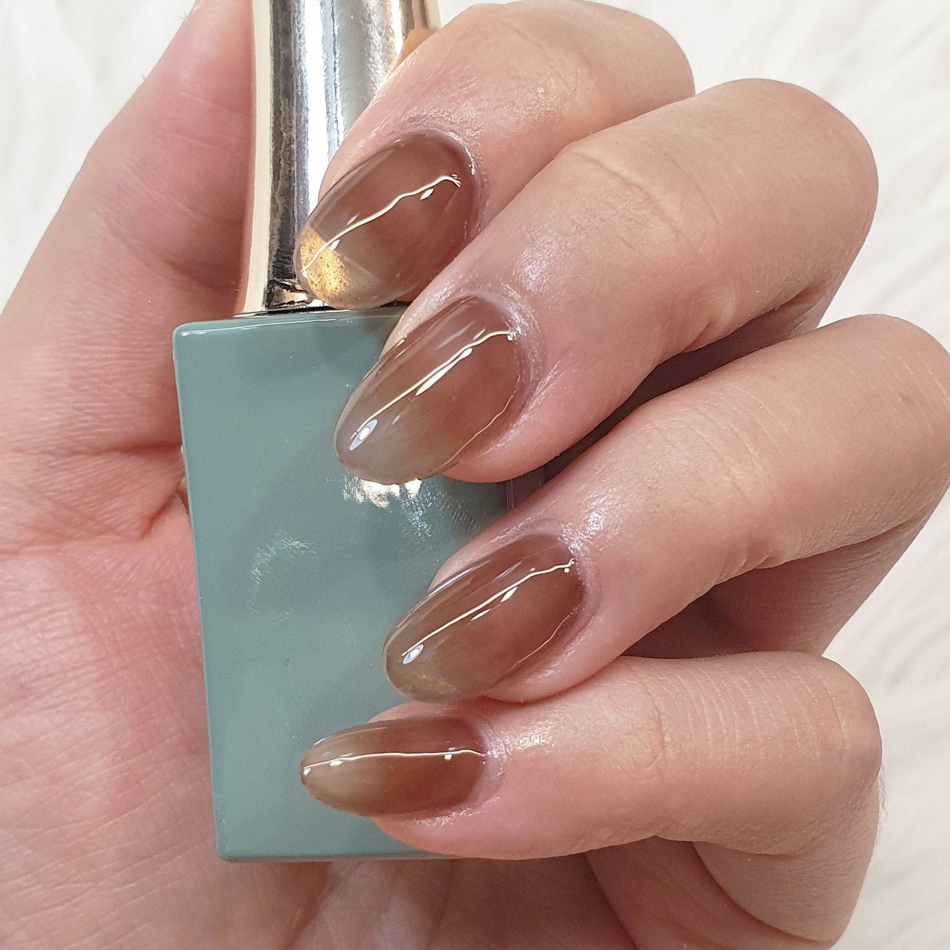 Glass Gel Nail Polish 16ml Canni C034 Jelly Brown UV LED - Etsy