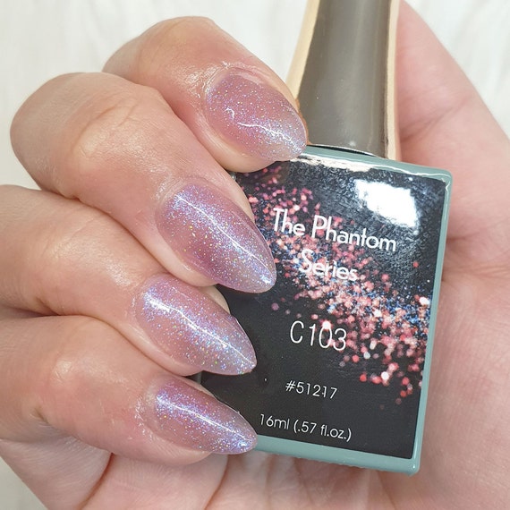 Glitter Gel Nail Polish 16ml Canni C103 Purple Shimmer UV - Etsy Ireland Glitter Gel Nail Polish 16ml Canni C103 Purple Shimmer UV - Etsy Ireland