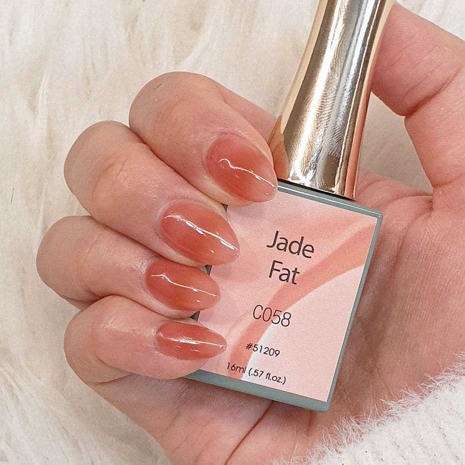 Glass Gel Nail Polish 16ml Canni C058 Jelly Red UV LED Etsy