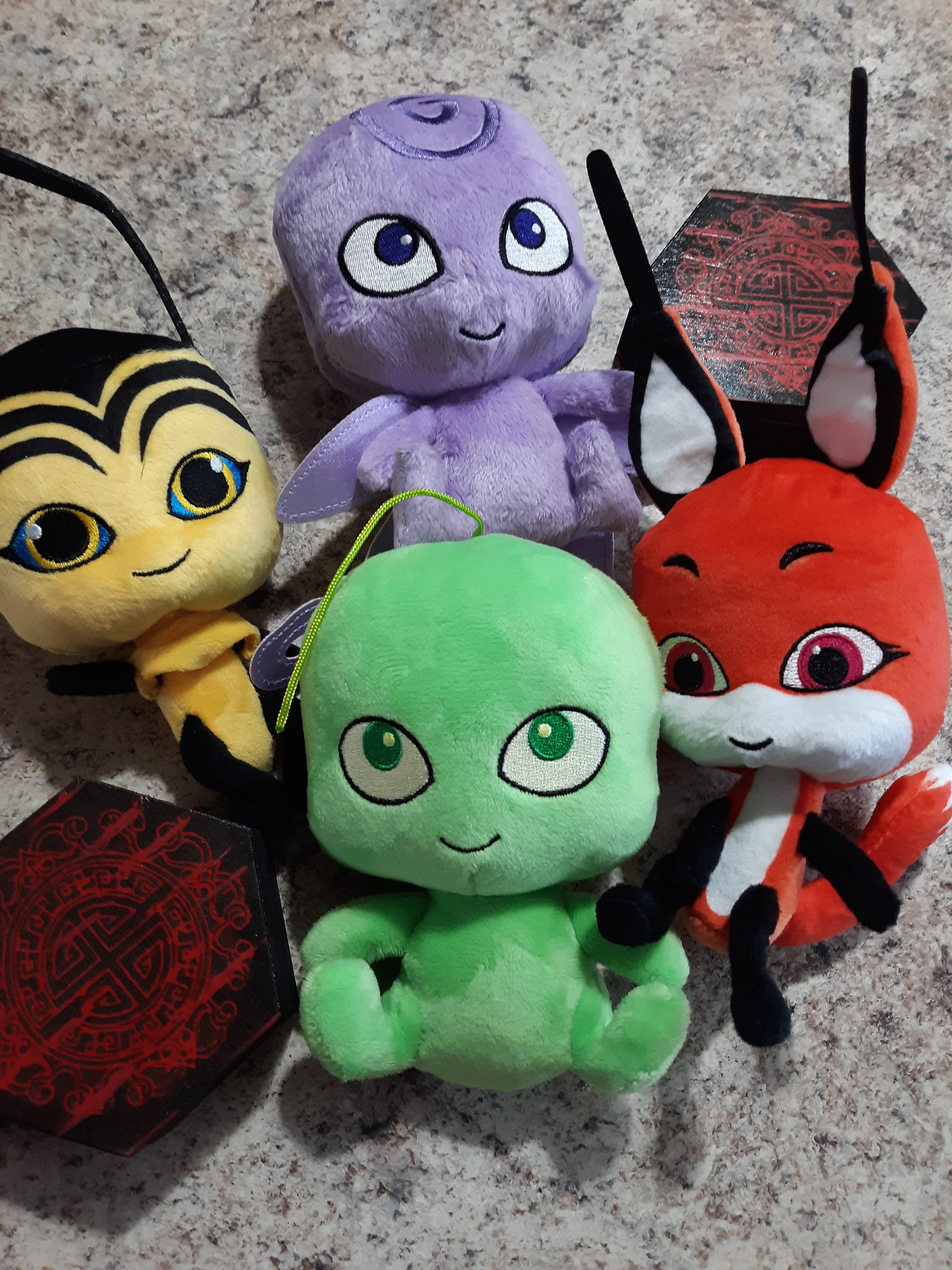 miraculous ladybug wayzz plush