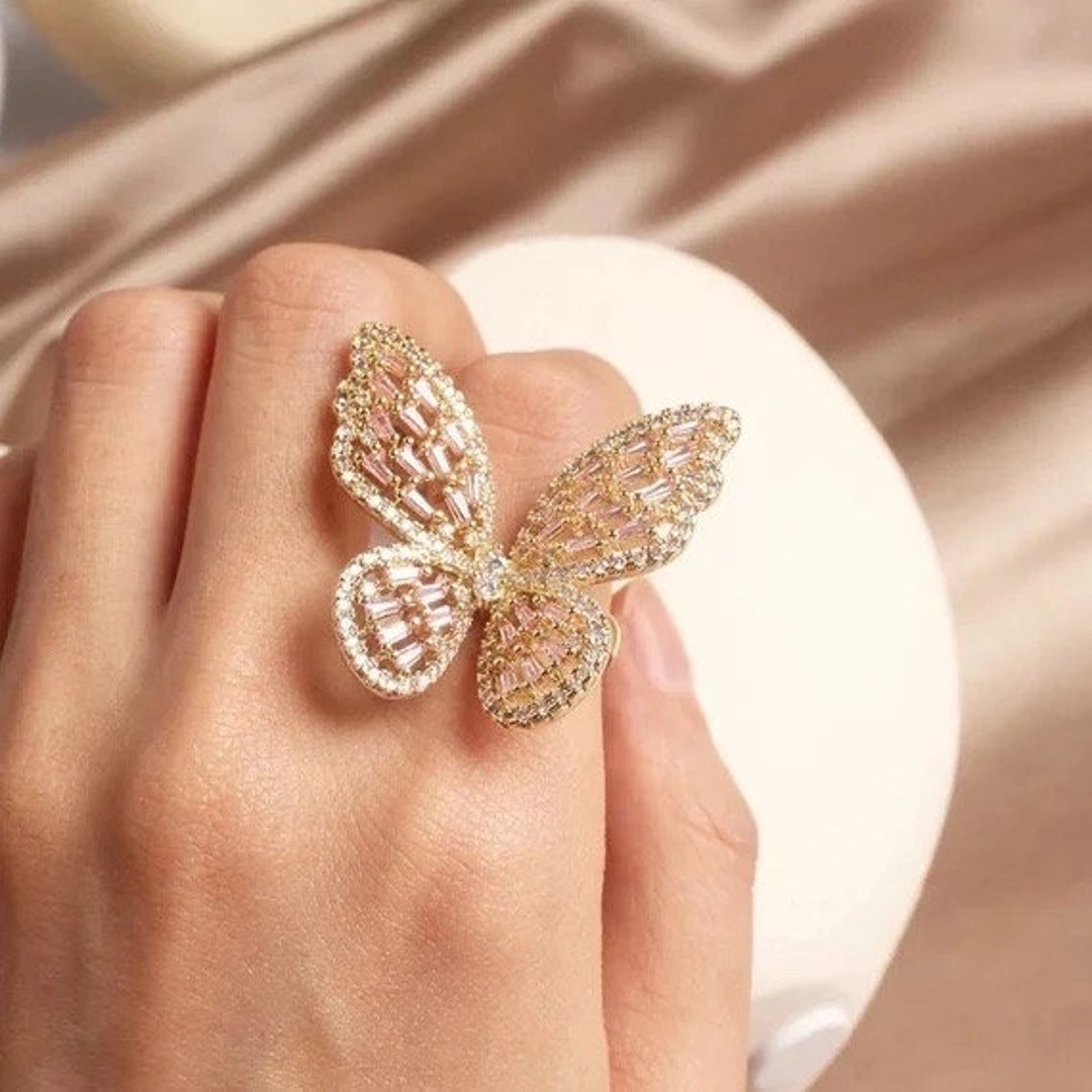 Butterfly Ring Gold | Ouros Jewels