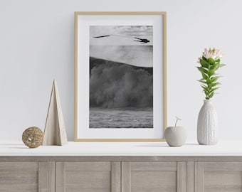 Banzai Pipeline Bail - Hawaii Fine Art Print, Original Photograph, Medium Large Wall Art, Beach Tropical, North Shore Oahu, Surf Decor