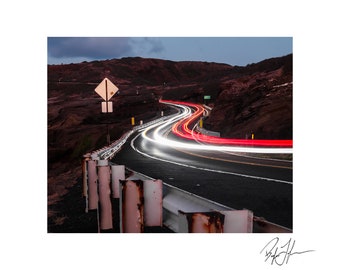 Morning Commute Koko Head- Hawaii Fine Art Print (Signed + Matted)