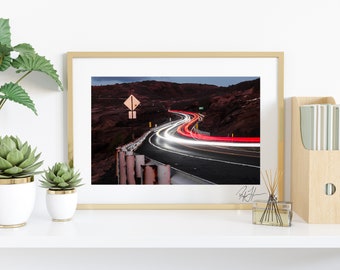 Morning Commute Koko Head- Hawaii Fine Art Print, Original Photograph, Medium Large Wall Art, Beach Tropical, Koko Head Crater Oahu