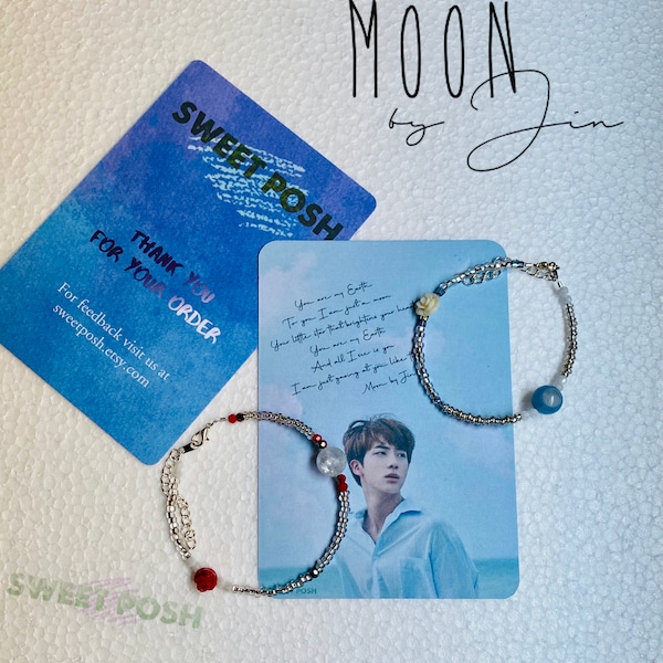 BTS Jin Moon Inspired Bracelet