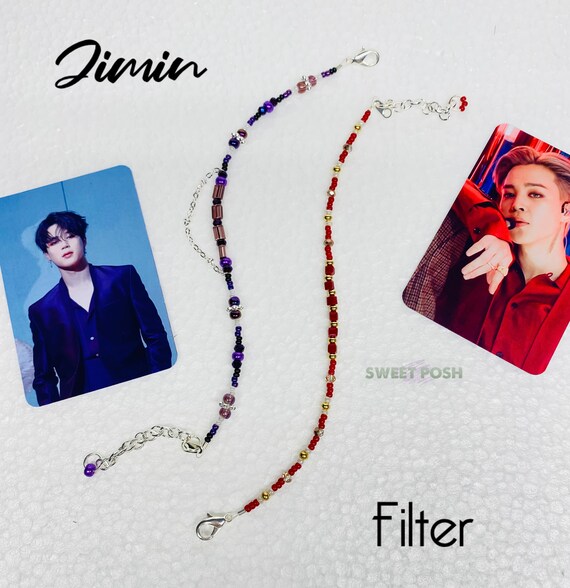 Jimin 2024 red bracelet