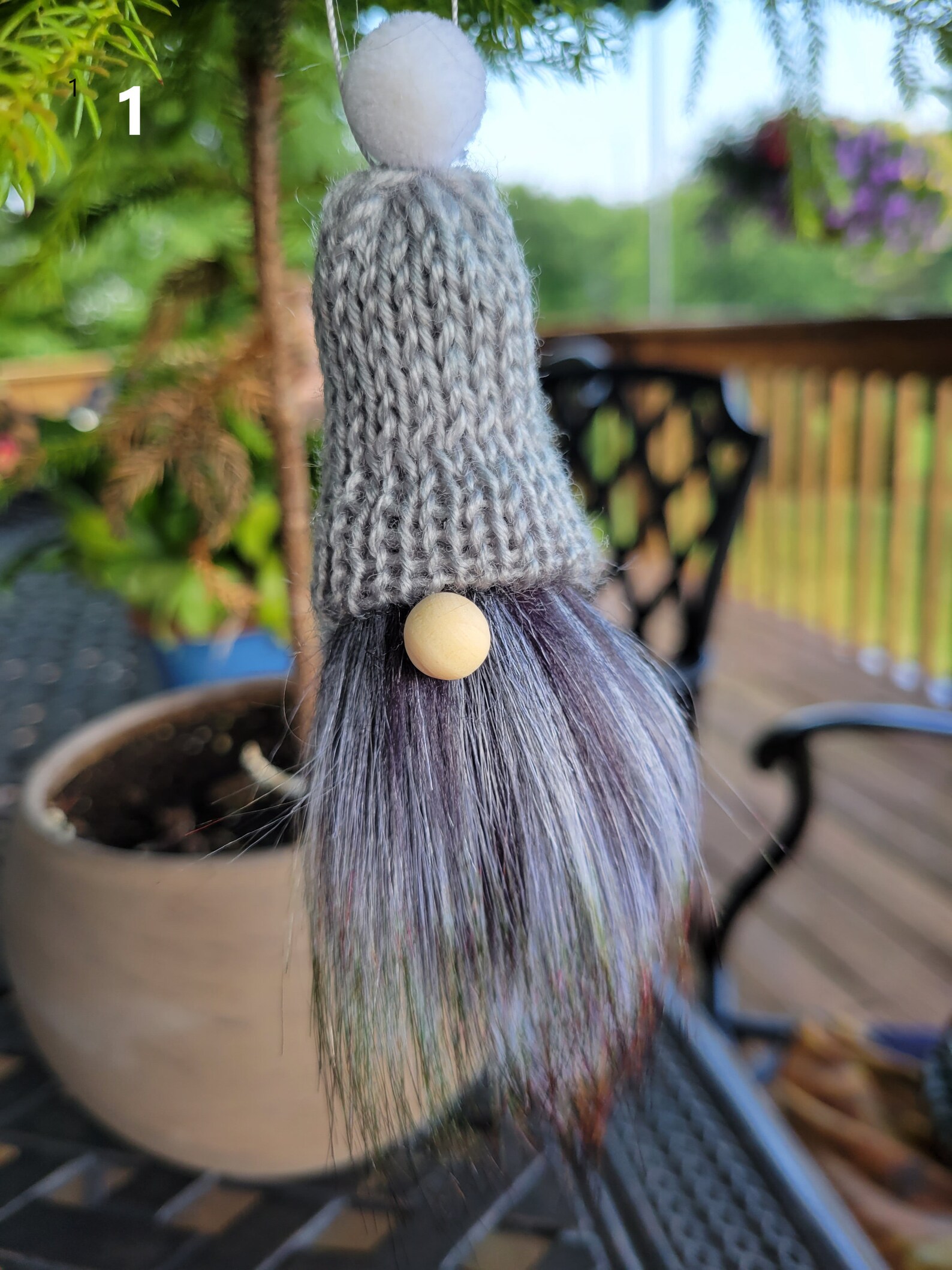 Wine Cork Gnomes Tier Shelf Package Tag Hanging Ornament Etsy