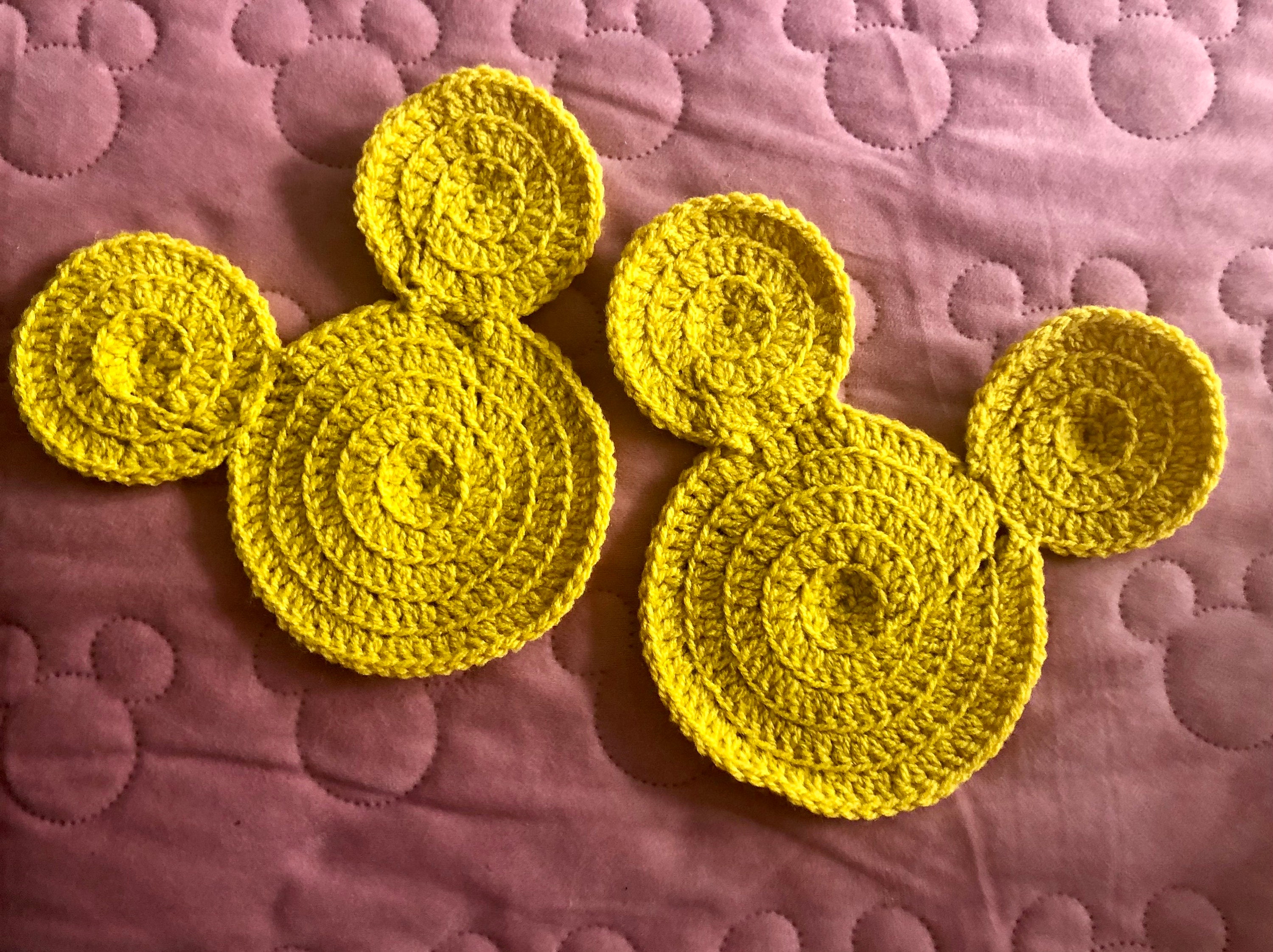 crochet-disney-mickey-mouse-coaster-etsy