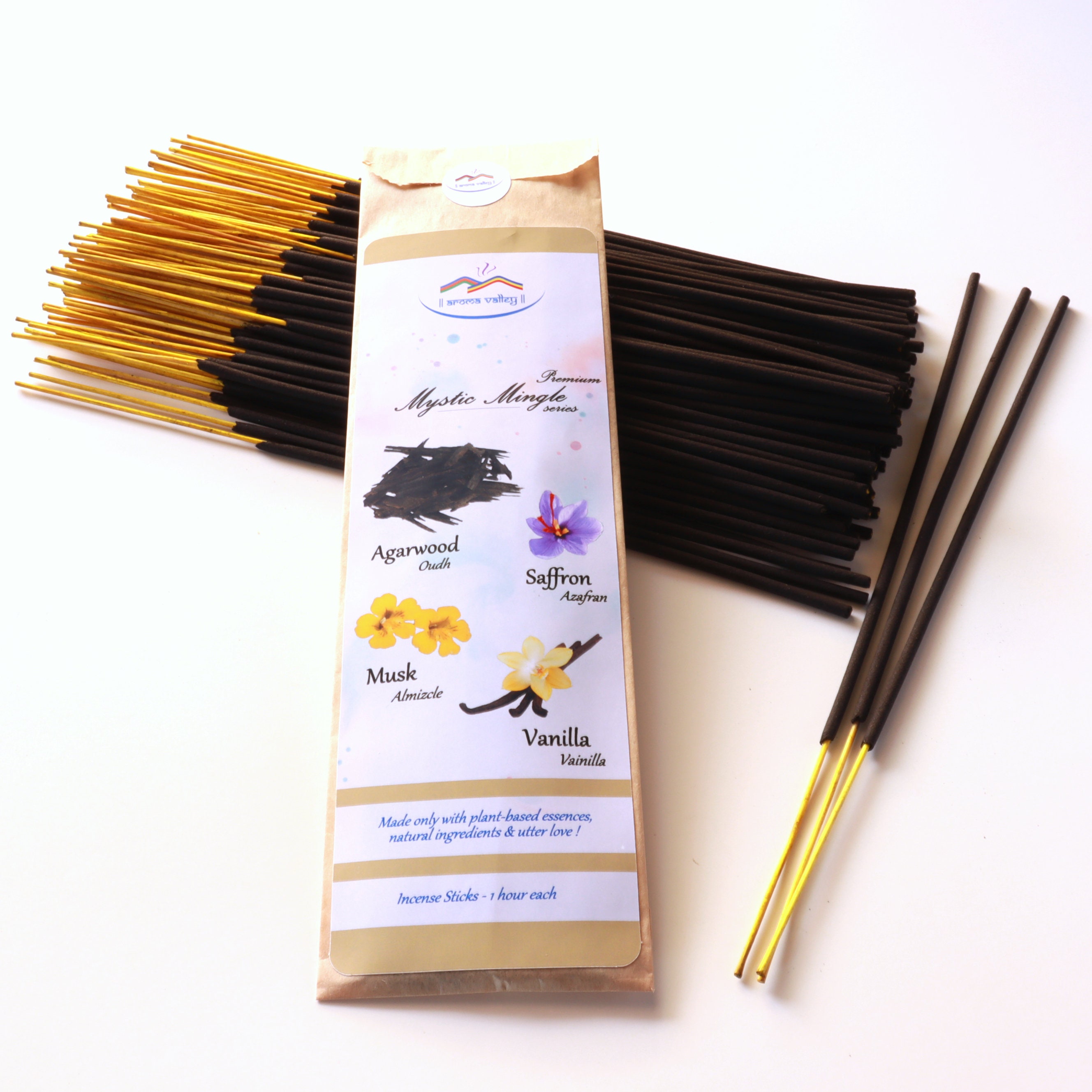 Aroma Valley Incense Sticks Variety Pack Assorted Premium Etsy