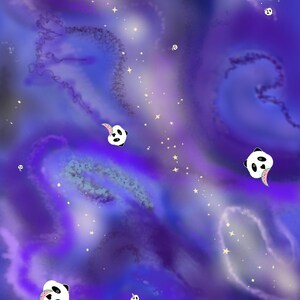 Galaxy Panda- Digitaal behang