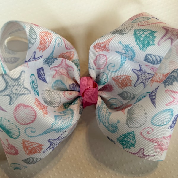 Under the Sea Pastel Hairbow