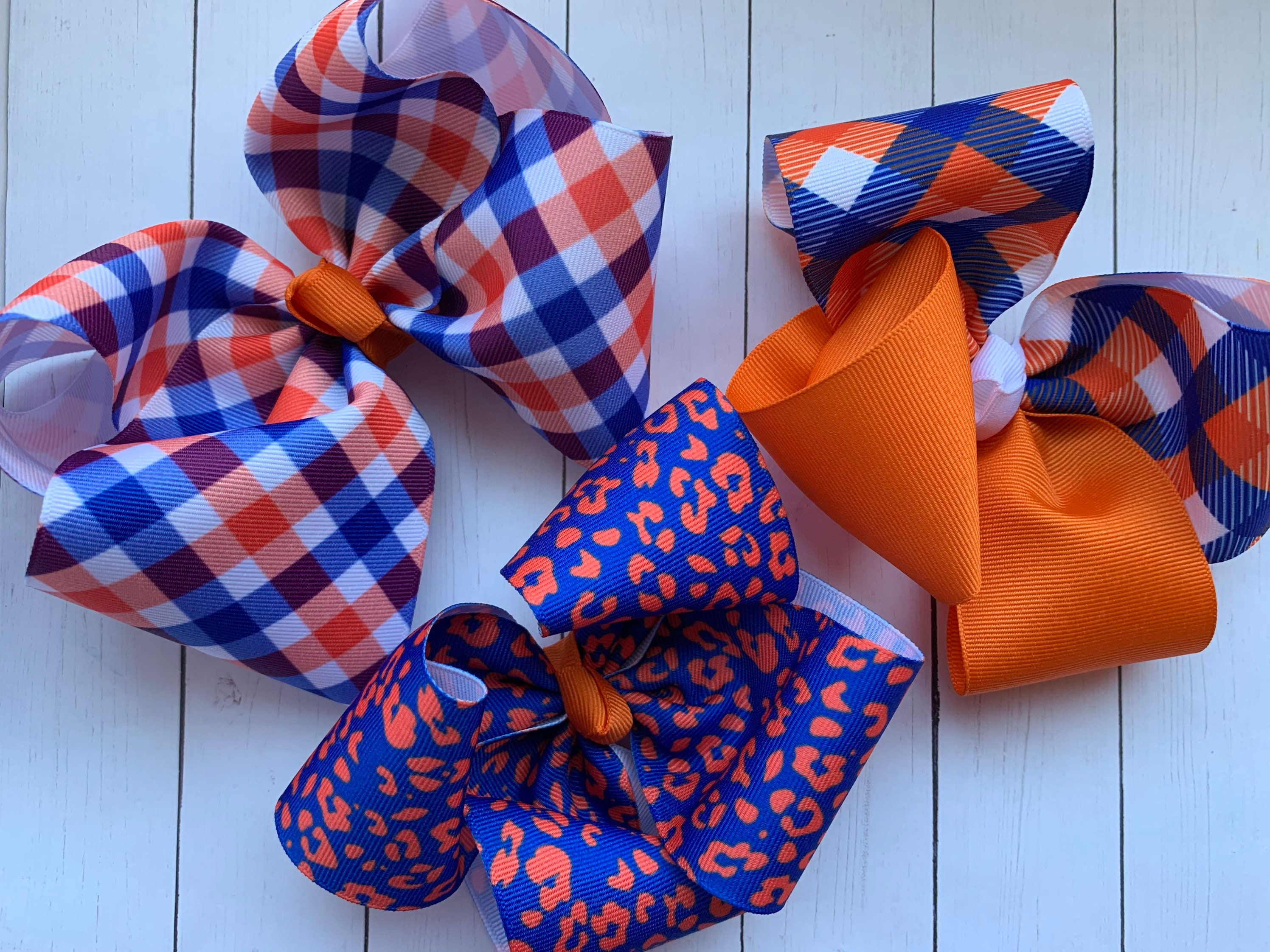 Florida Gators Boutique Bow- Orange and Blue, University of  display picture 3