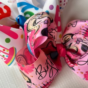 Birthday Boutique Hairbow, Confetti Bow
