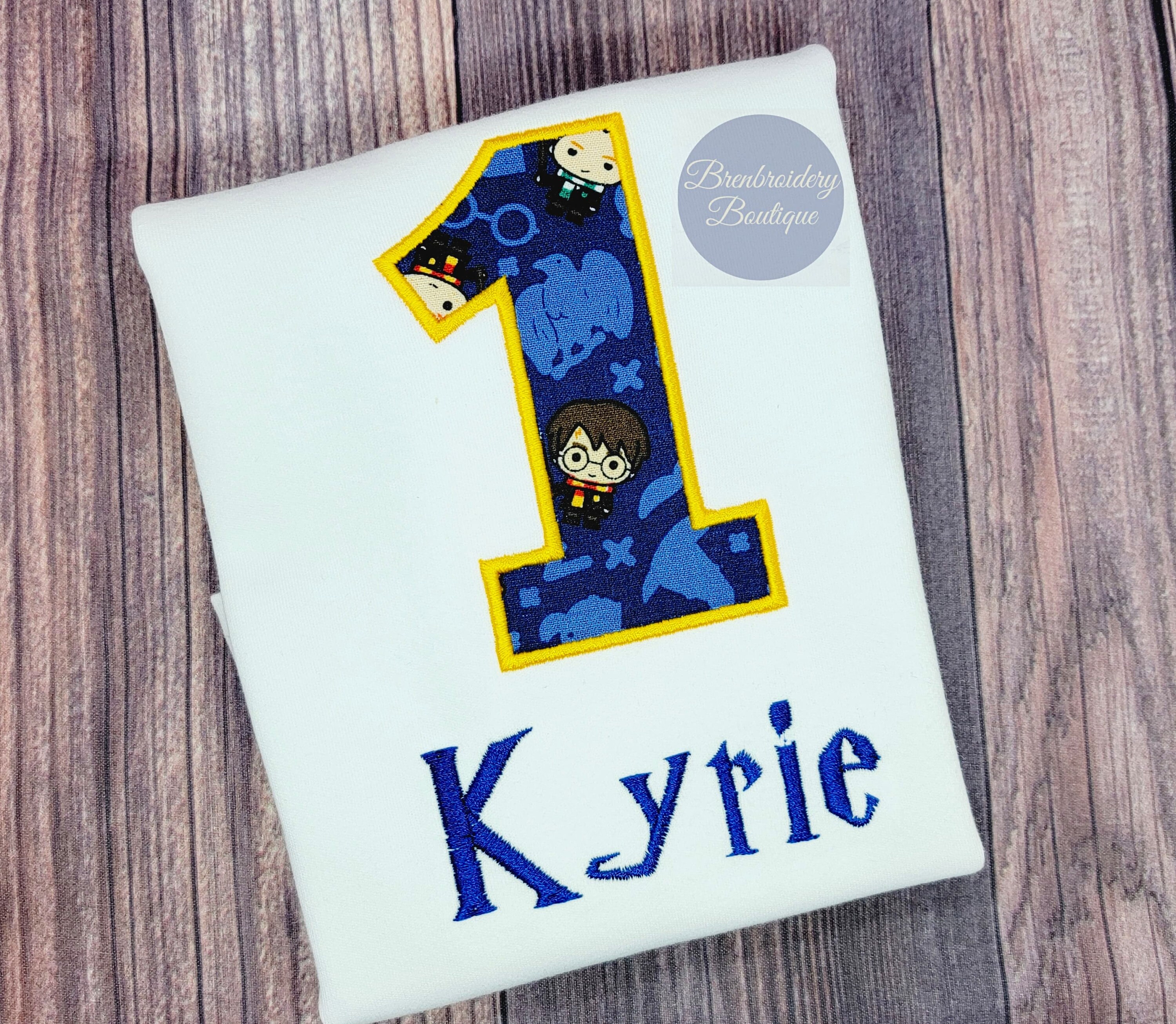 Birthday Harry Potter Embroidered 