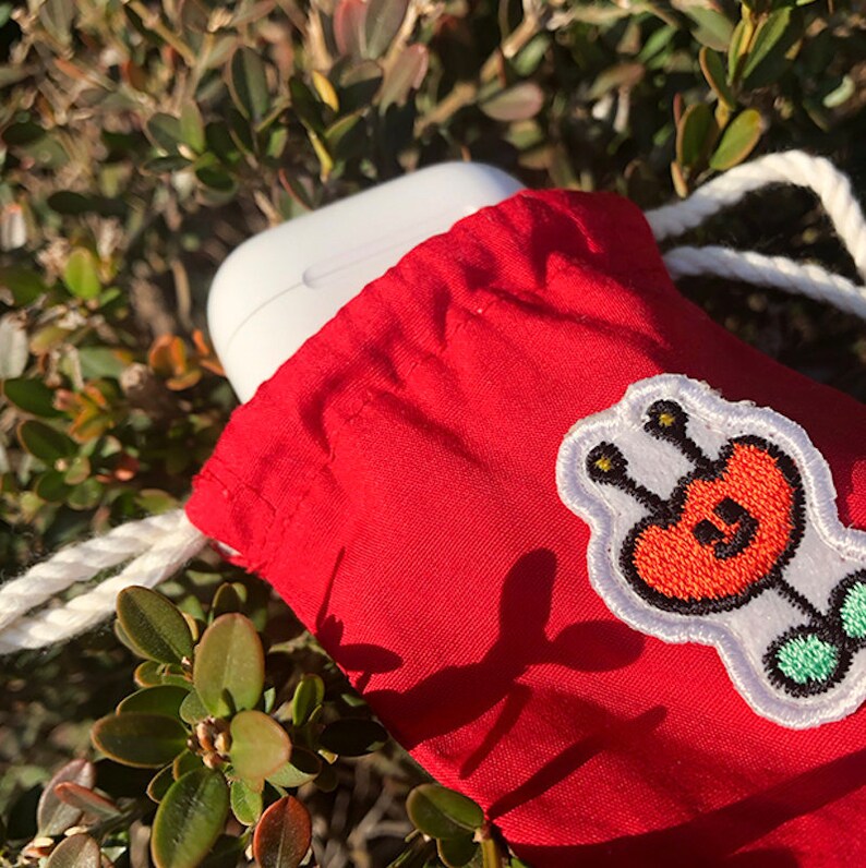 Today/'s Diary String pouch Cotton Pouch