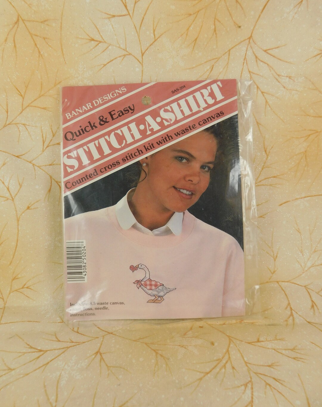 Vintage Banar Design's stitchashirt Counted Cross Stitch/waste Canvas