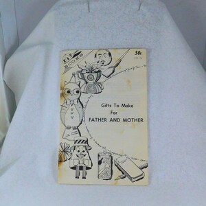 Jahrgang 1967 Kap Kraft Buch's ""Geschenke für Vater und Mutter zu machen"" Verschiedene Misc. Kunsthandwerk für Kinder, Kinderhandwerk, Sammlerstück, Ephemera