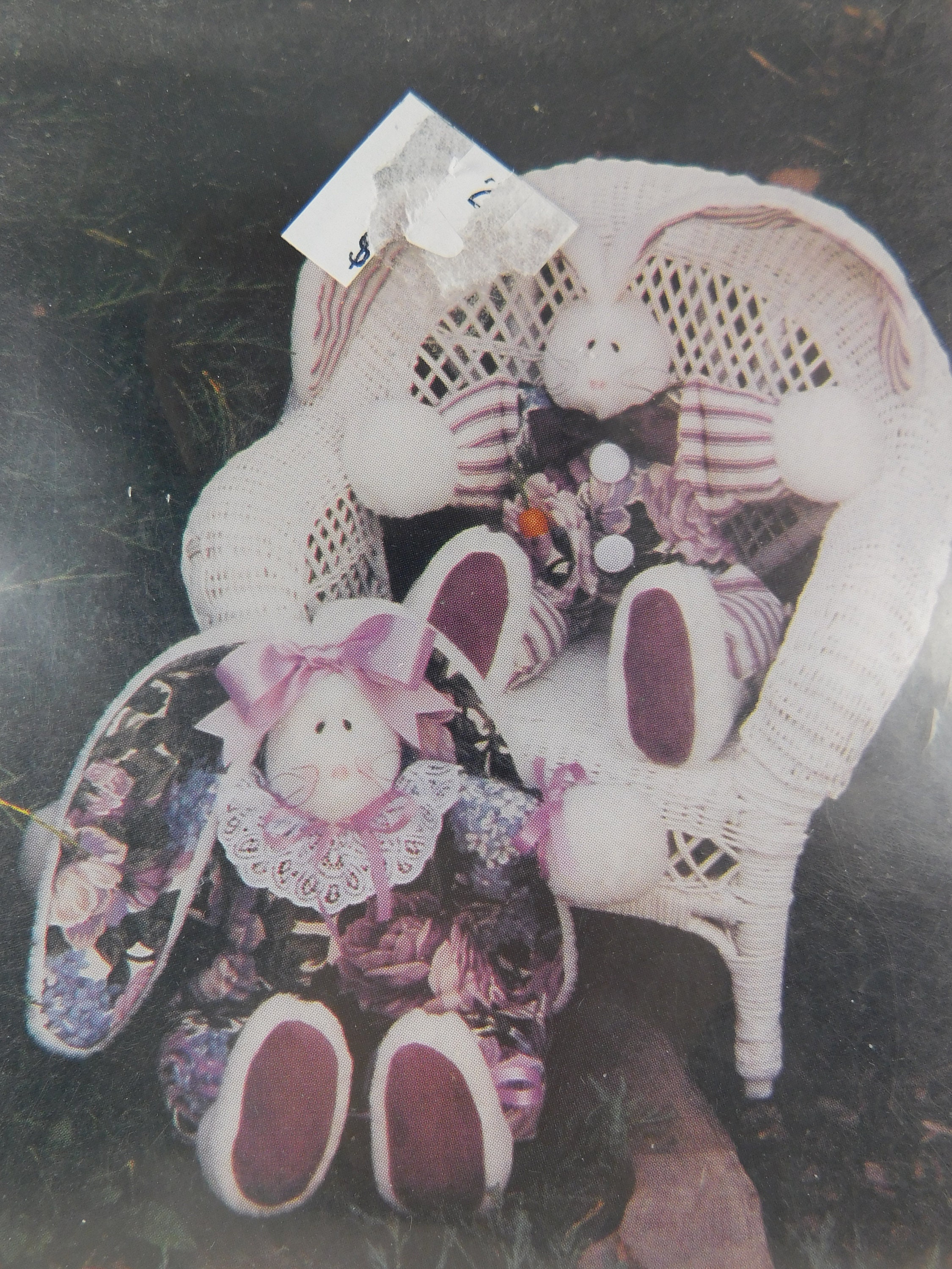 Vintage Wiggles Collection missy & Sir Soft Sculpture Rabbit Patterns ...