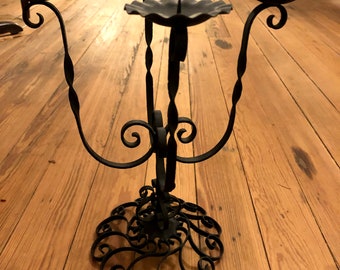 Wrought Iron Candle Etsy
