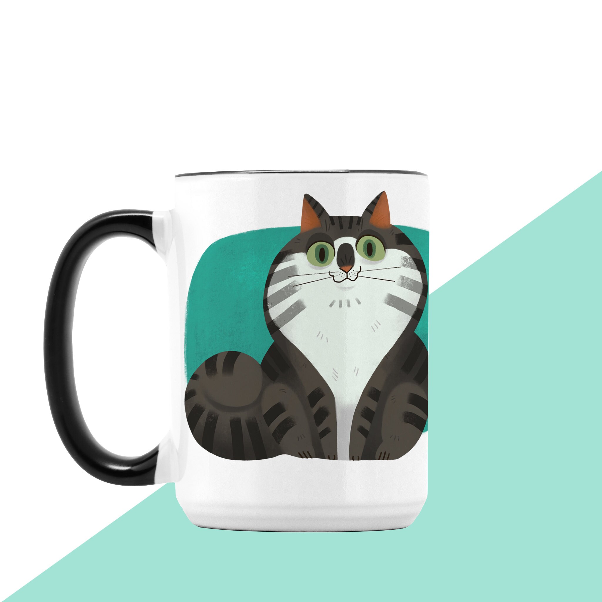 Personalized Cat Mug, Gifts for Pet Lovers, Gifts for Cat Lovers