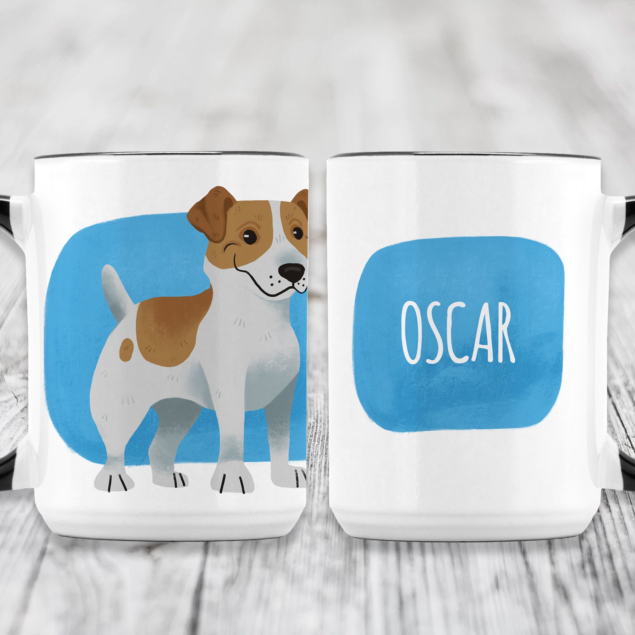 Jack Russell Mug Descriptive Dog Gift/Present Terrier 