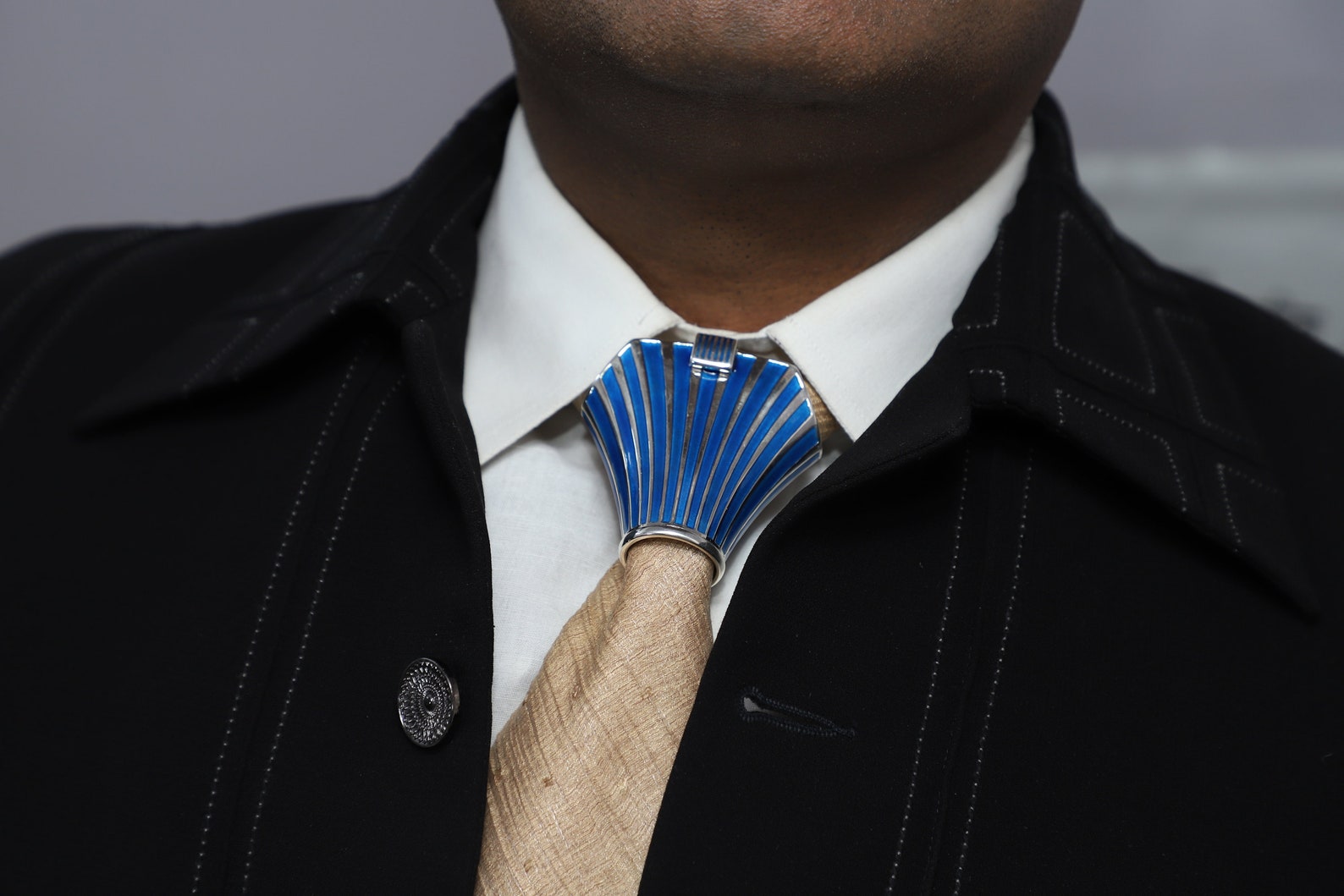 Blue Tie Knots the Knot Cover for Tie Jewellery for Tie Etsy