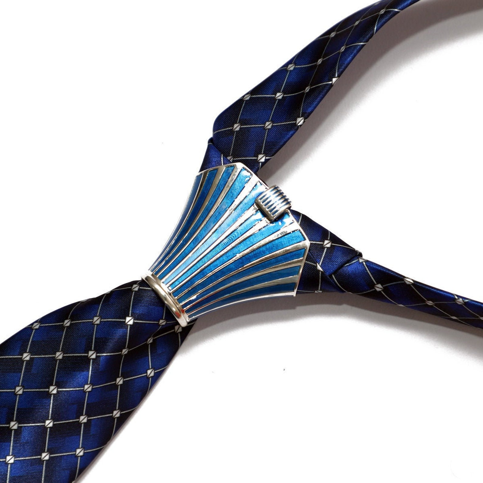 Blue Tie Knots The knot cover for tie jewellery for tie Etsy