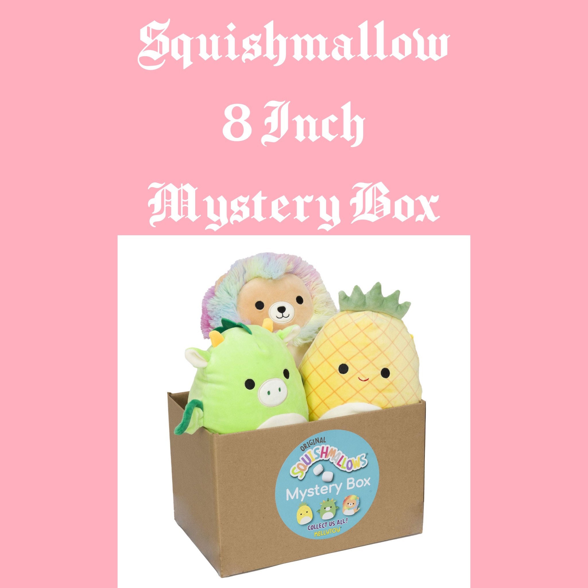 8 Inch Squishmallow Mystery Box | Etsy