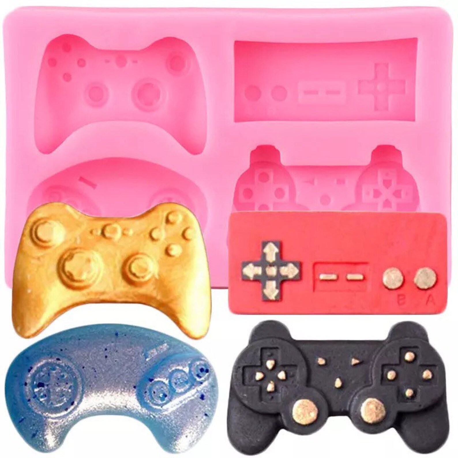 Video game controller mold controller silicone mold gamer Etsy