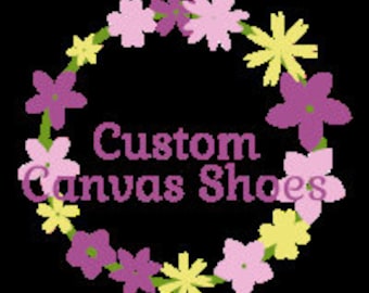 Zapatos de lona Toms o Vans pintados a medida