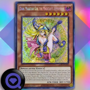 Dark Magician Girl the Magician&#39;s Apprentice (Proxy with same thickness as the reals)