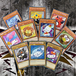 Hello Kitty Yugioh Card (Proxy with same thickness as the reals)