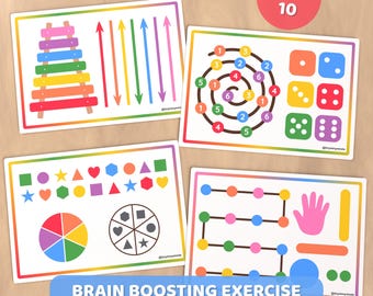Brain & Finger Gym Printable Worksheets: Fine Motor Skills Activities ...