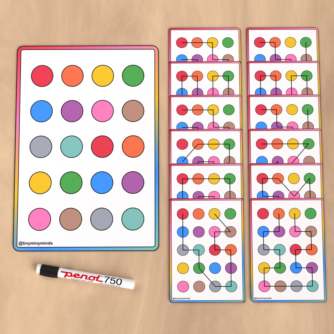 Copy the Pattern, Printable Pattern Activity Fun for Fine Motor Skills ...