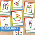 Popsicle Sticks Activity Cards: Fine Motor Skills, Preschool Learning (Digital Download) product logo
