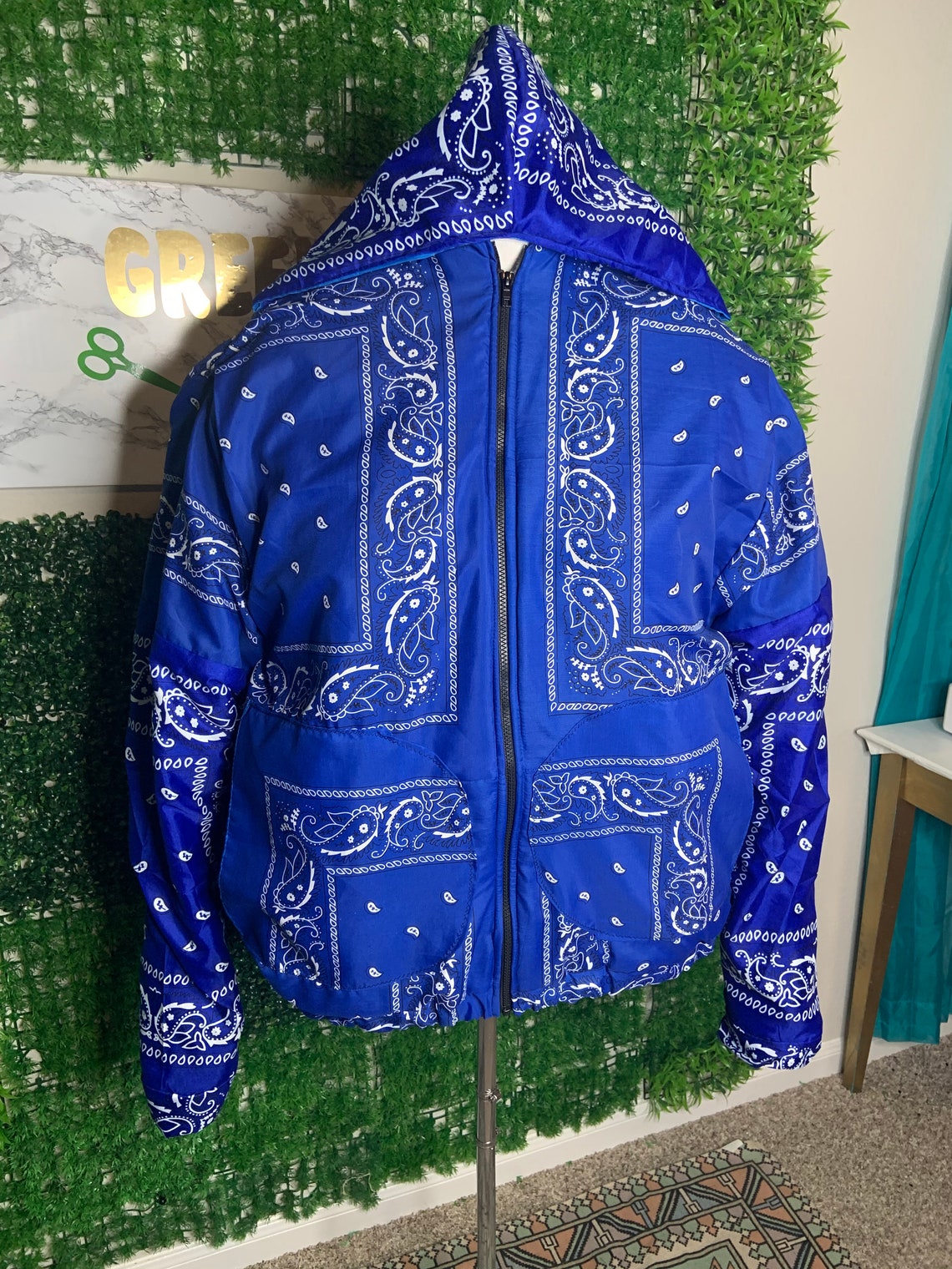 S to 2xlBandana jacket Etsy