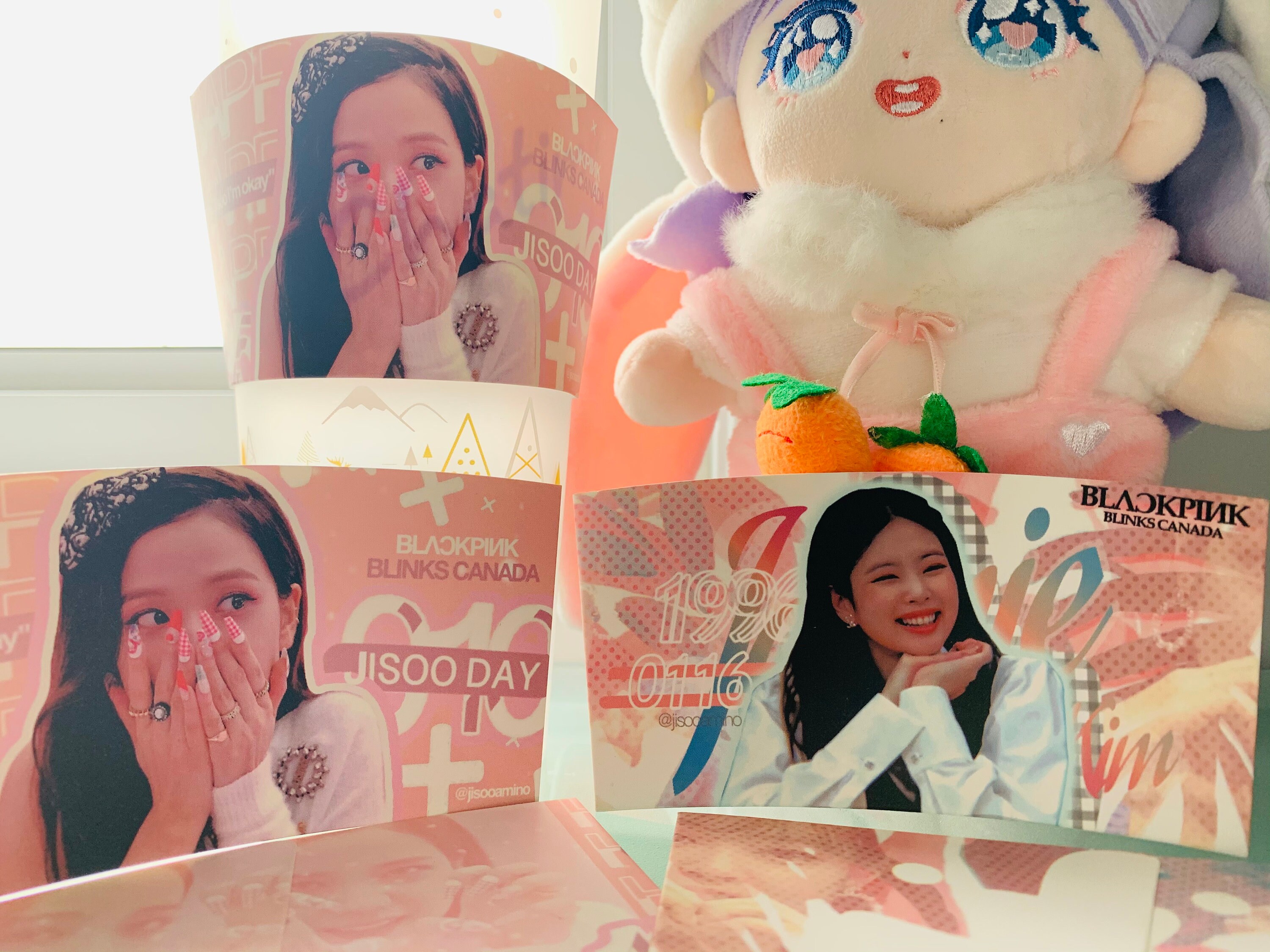 Jisoo & Jennie BLACKPINK Birthday Cup Sleeve | Etsy