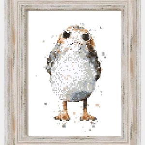Aquarell Chubby Bird - Moderner Kreuzstich, Star Fans, Fandom, Filme