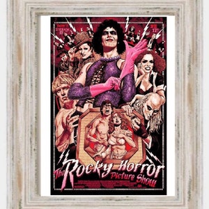 Rocky Horror- Modern Cross Stitch, Fandom, Musical, Cult Classic, Large Pattern