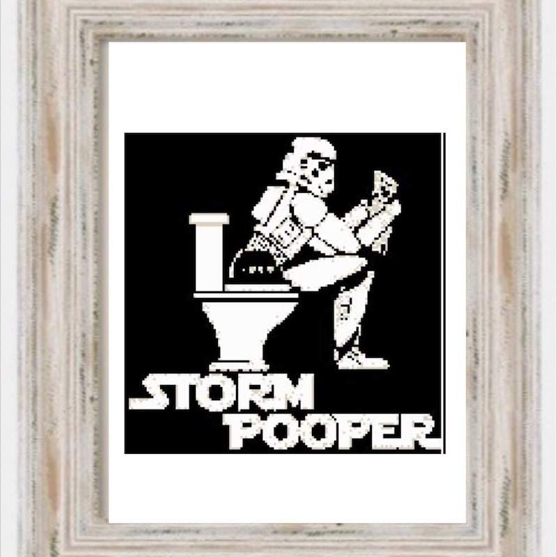 Poop Cross Stitch - Etsy