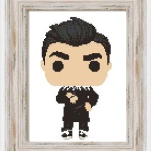 David Rose Bobble- Modern Cross Stitch, TV Series, Fandom, Eww David, Character