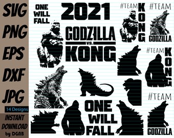 Free Free King Kong Vs Godzilla Svg 811 SVG PNG EPS DXF File