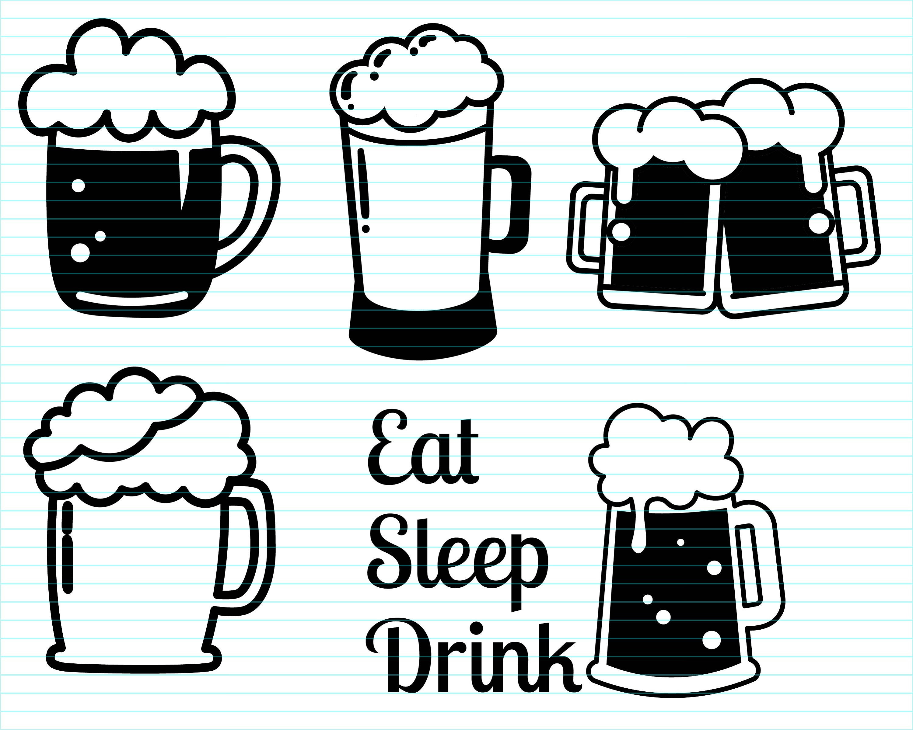 BEER SVG Beers Svg Beer Clipart Beer Bottles Svg Beer Mug - Etsy