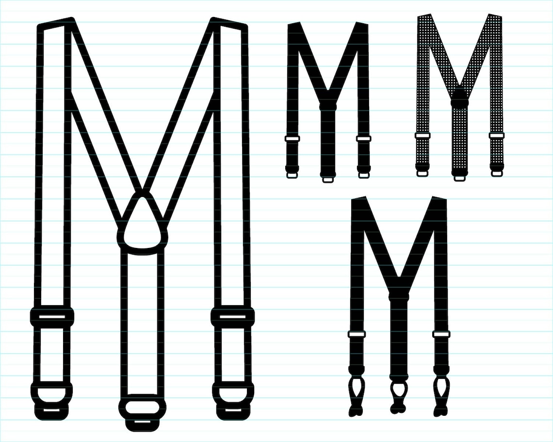 Suspenders SVG Suspenders SVG Tuxedo SVG Bow Tie Svg Boy | Etsy