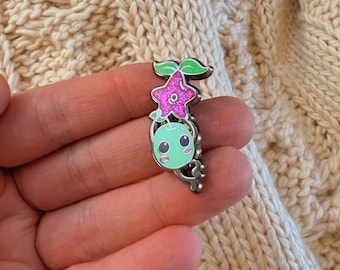 Stardew Valley Junimo with Stardrop Enamel Pin - Hard Enamel Pins