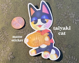 Matte Punchy Sticker - Inspired by ACNH - Cute Stickers