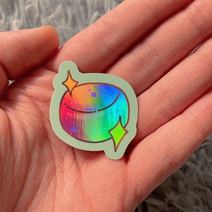 Holographic Prismatic Shard Sticker / Stardew Valley Sticker / Bumper Sticker / Laptop Decal / Die-Cut Stickers