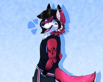 Fullbody Furry Artwork | Custom Furry Artwork Commission