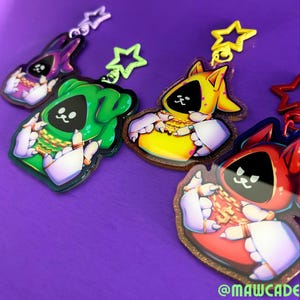Shadow Wizard Furry Gang Acrylic Charm // Shadow Wizard Money Gang Charm