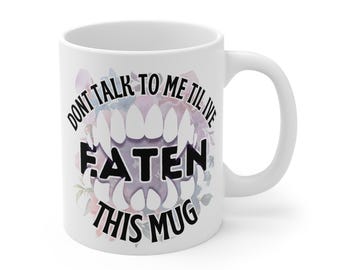 Praat niet tegen mij | Mok 11oz